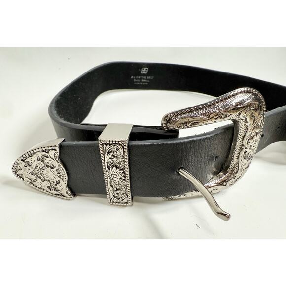 B-Low the Belt BRI BRI LEATHER BELT $188 size S - Picture 9 of 11